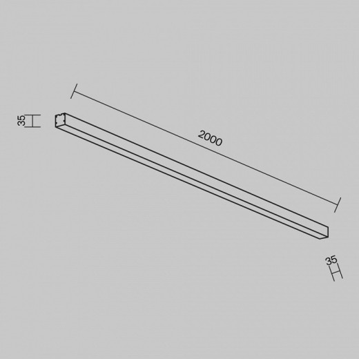 Накладной светильник Maytoni Technical  LL311007
