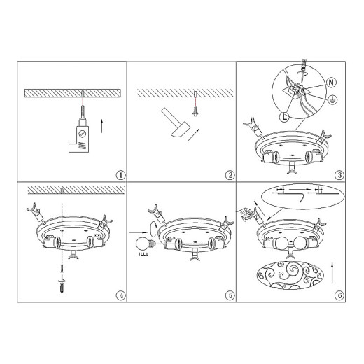 Накладной светильник Globo Bike 40400-2