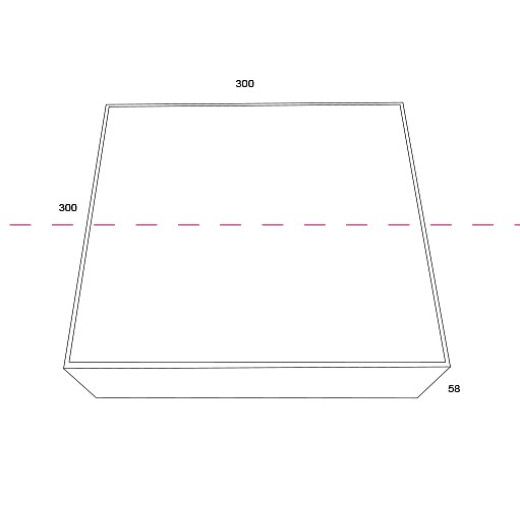 Накладной светильник Maytoni Zon C067CL-L40W4K