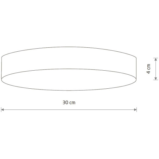 Накладной светильник Nowodvorski Lid Round Led 10418