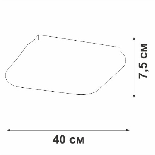 Накладной светильник Vitaluce V2541DT V2541DT-8/1PL