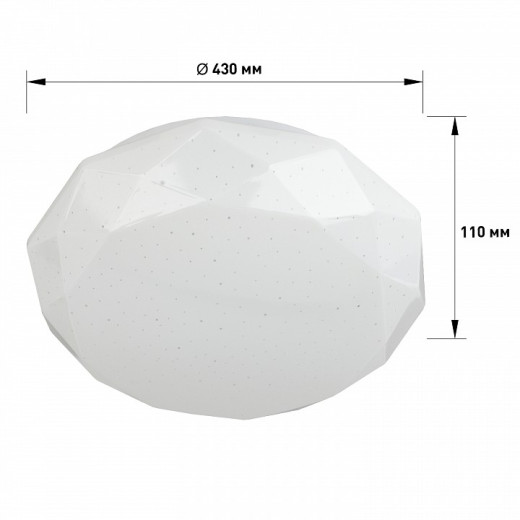 Накладной светильник Эра  SPB-6-50-4K Sparkle