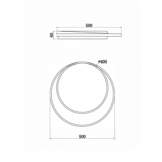 Накладной светильник Freya  FR10032CL-L98W