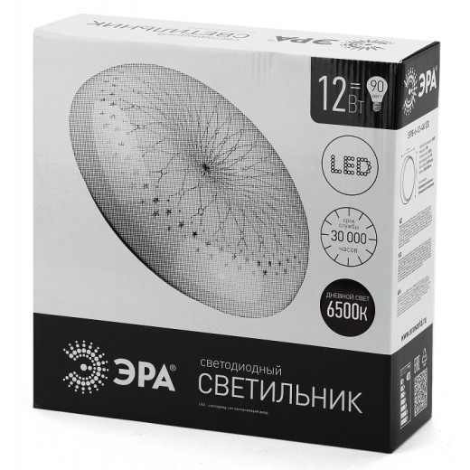 Накладной светильник Эра Фея SPB-6-12-6,5K (D)