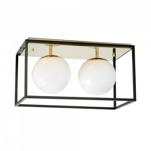 Накладной светильник LUMINA DECO  LDC 8060-2 F.GD+BK