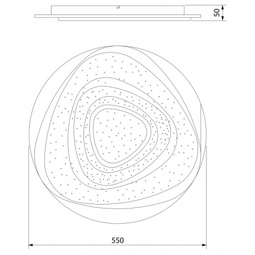 Накладной светильник Eurosvet Siluet 90115/6 белый