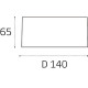 Накладной светильник Italline IT014-0206 IT014-0206 black
