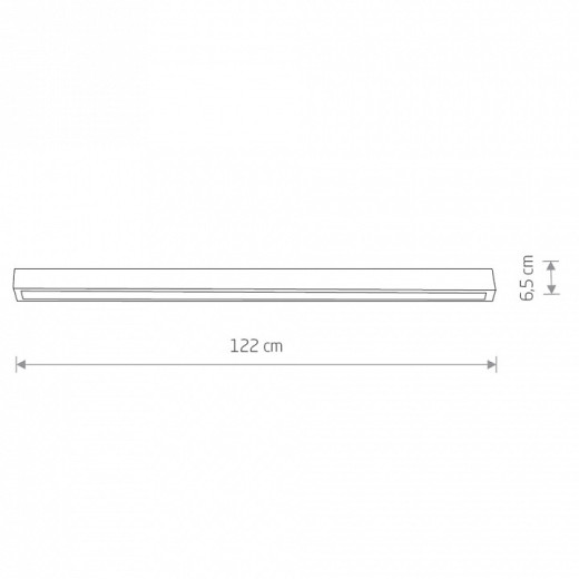 Накладной светильник Nowodvorski Straight Ceiling Led L 7600