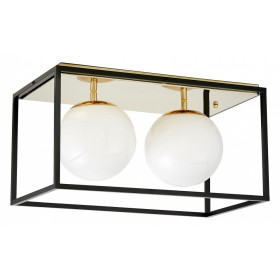 Накладной светильник LUMINA DECO  LDC 8060-2 F.GD+BK