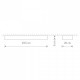 Накладной светильник Nowodvorski Soft Ceiling Led 90x20 7542