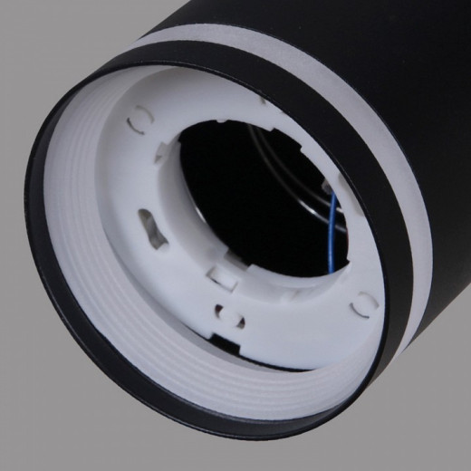 Накладной светильник 19560-0.3-2+2 BK+WOOD