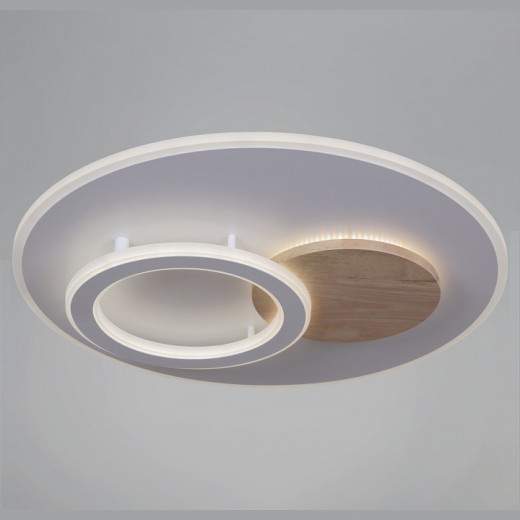 Накладной светильник 08397-0.5-470 WH+WOOD