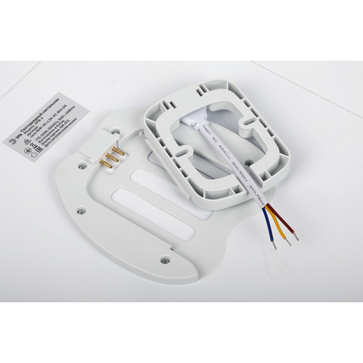 Накладной светильник Эра  SPB-6 Jane 86W-3K-6,5K-RC WH+GR