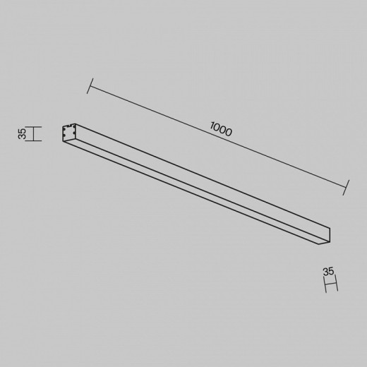 Накладной светильник Maytoni Technical  LL311003