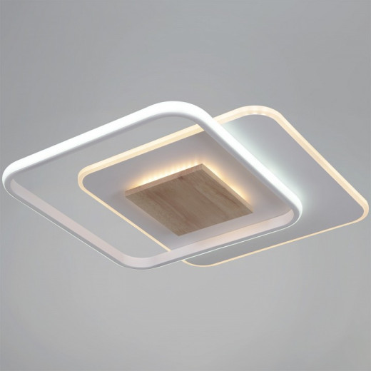 Накладной светильник 08000-0.5-450 WH+WOOD