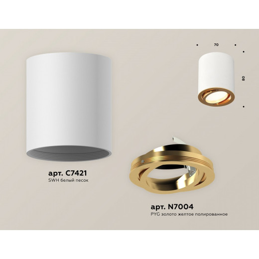 Накладной светильник Ambrella Light XS XS7421003