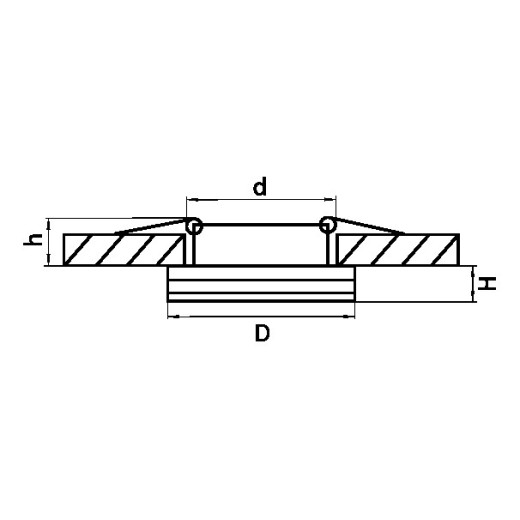Встраиваемый светильник Lightstar Maturo 070264