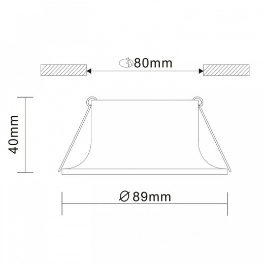 Встраиваемый светильник ST-Luce Nobarra ST201.408.01
