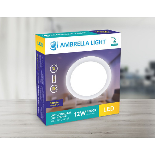 Встраиваемый светильник Ambrella Light DLR 300124
