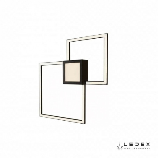 Накладной светильник iLedex Galaxy X046424 24W 3000K BK