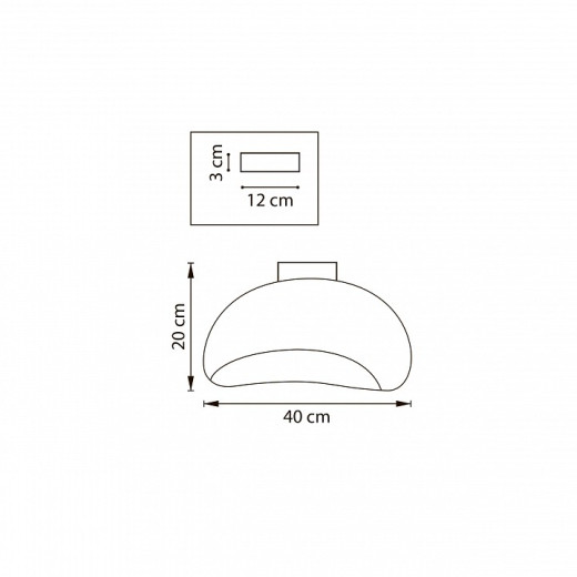 Накладной светильник Lightstar Sigma 611646