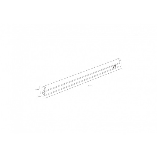 Накладной светильник Эра  LLED-01-08W-4000-E