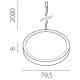 Комплект накладных светильников Lightstar Mobiled 036540-4