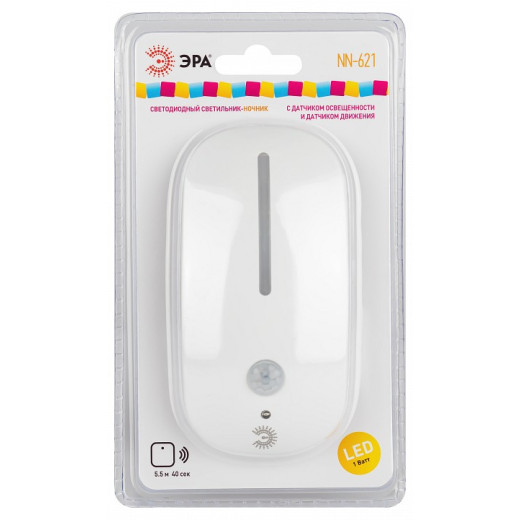 Ночник Эра  NN-621-LS-MS-W