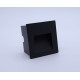 Встраиваемый светильник Italline  IT015-0307 black