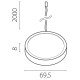 Комплект накладных светильников Lightstar Mobiled 036340-5
