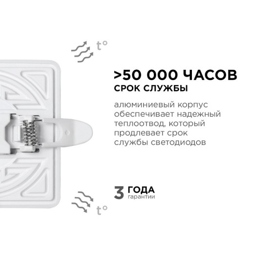 Встраиваемый светильник Apeyron Electrics  06-112