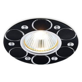 Встраиваемый светильник Ambrella Light Classic A808 A808 BK/AL