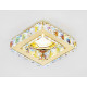 Встраиваемый светильник Ambrella Light Crystal K110 K110 PR/G