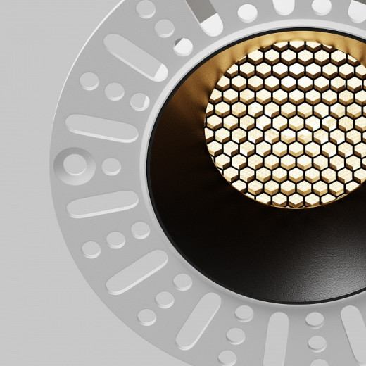 Встраиваемый светильник Maytoni  DL121-15W-3K-TRS-B