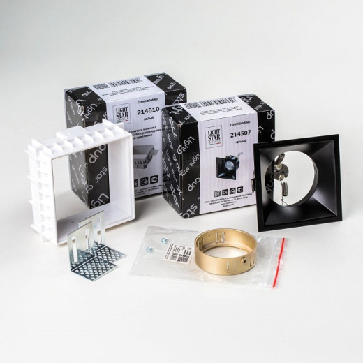 Встраиваемый светильник Lightstar Domino G214507GMOD