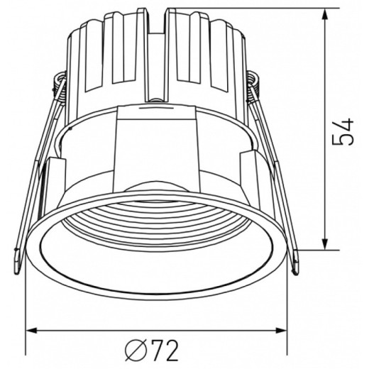 Встраиваемый светильник DesignLed DL-RE 00-00011357