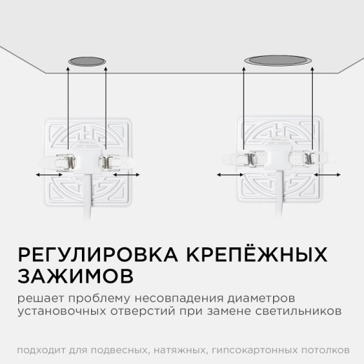 Встраиваемый светильник Apeyron Electrics  06-112