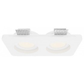 Встраиваемый светильник Maytoni Gyps Modern DL002-GU10-02-W