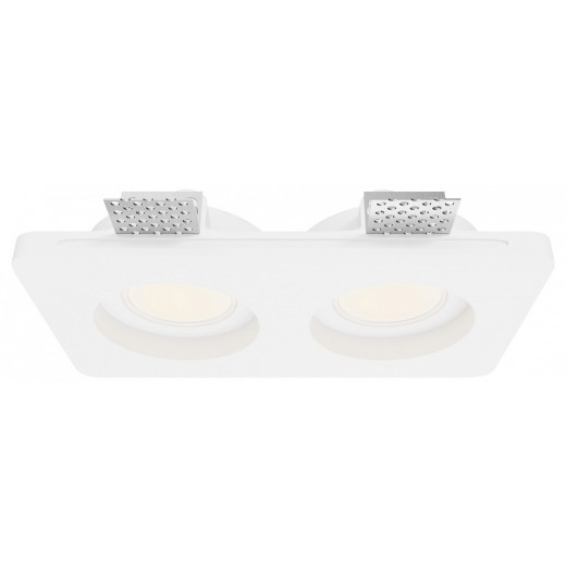 Встраиваемый светильник Maytoni Gyps Modern DL002-GU10-02-W