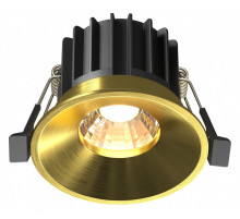 Встраиваемый светильник Maytoni Round DL058-12W3K-BS