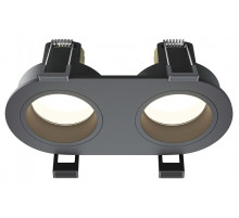 Встраиваемый светильник Maytoni Technical Share DL126-02-GU10-B