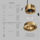 Встраиваемый светильник Denkirs SHINE GLOW DK2430-SB