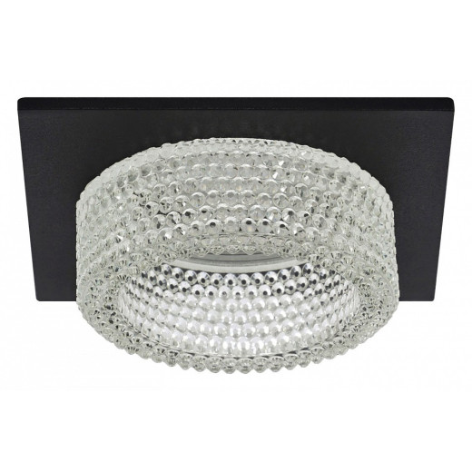 Встраиваемый светильник Эра DK110 BK/CL Б0058422