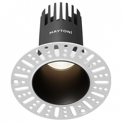Встраиваемый светильник Maytoni Dip DL120-10W-4K-TRS-B