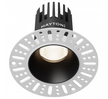 Встраиваемый светильник Maytoni Dip DL119-10W-4K-TRS-B