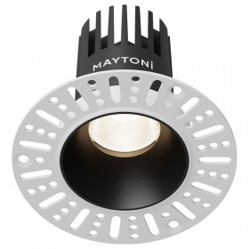 Встраиваемый светильник Maytoni Dip DL119-10W-4K-TRS-B