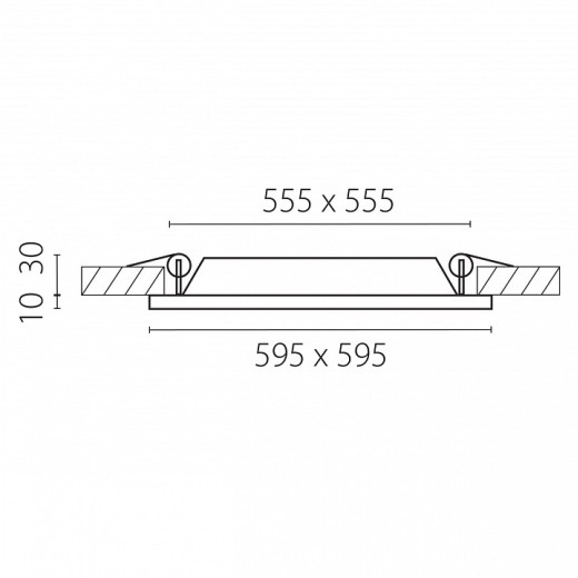 Встраиваемый светильник Lightstar Zocco 224364