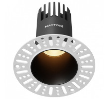 Встраиваемый светильник Maytoni Technical Dip DL120-10W-2.7K-TRS-B