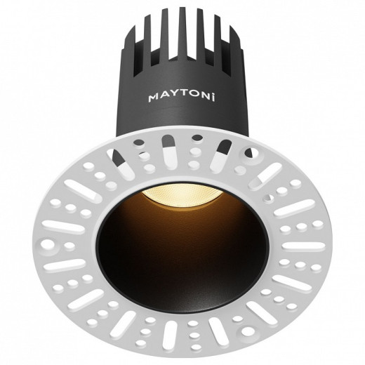 Встраиваемый светильник Maytoni Technical Dip DL120-10W-2.7K-TRS-B