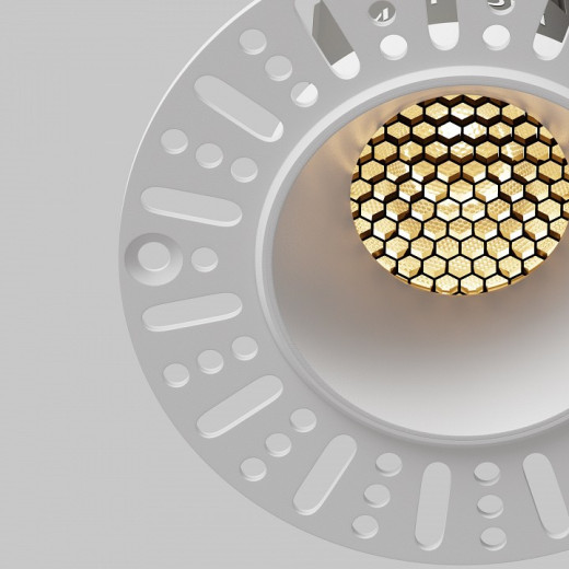 Встраиваемый светильник Maytoni  DL124-10W-2.7K-TRS-W